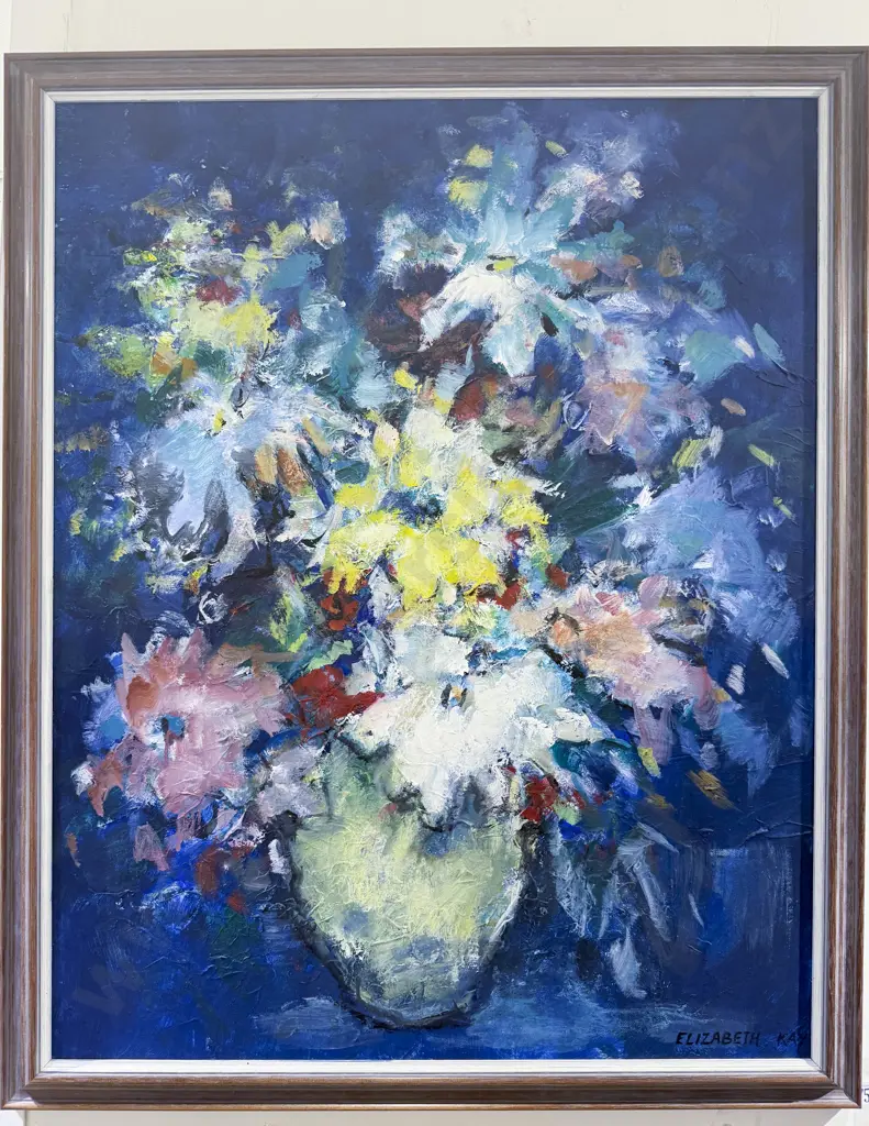Elizabeth Kay - "From the Garden" - Oil on Board Image 1++