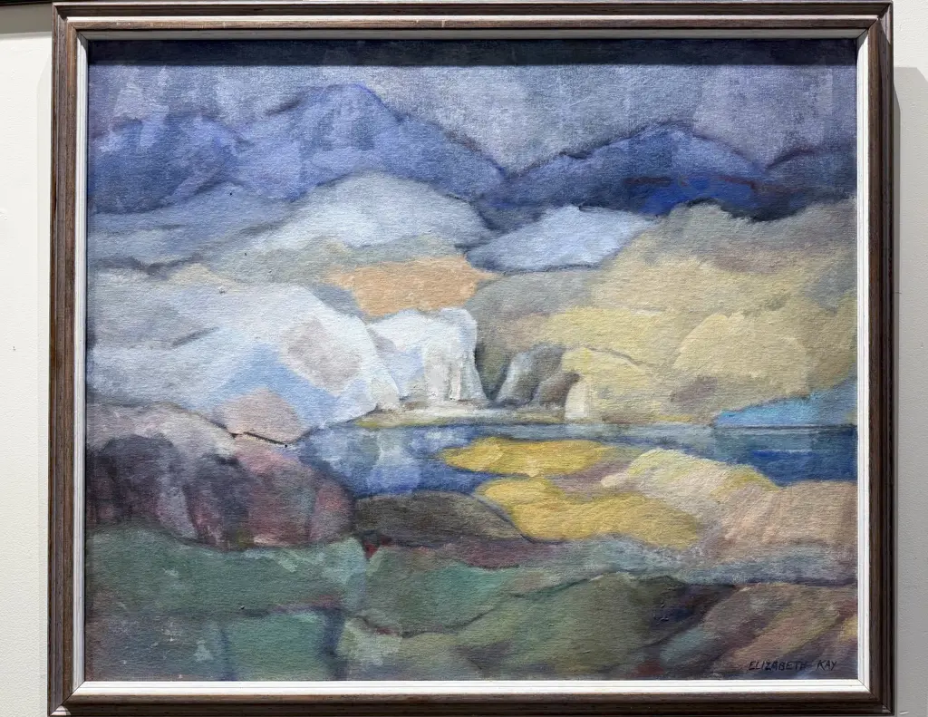 Elizabeth Kay - "Landscape" - Oil on Board Image 1++