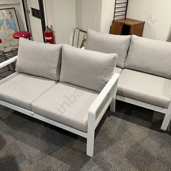 Modern Outdoor Two Pce Sofa Suite