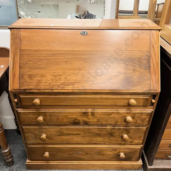 Kauri Four Drawer Writing Bureau
