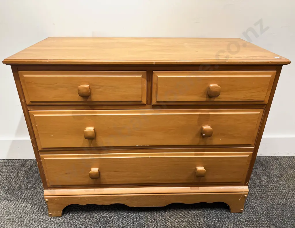 Four Drawer Lowboy Image 1++