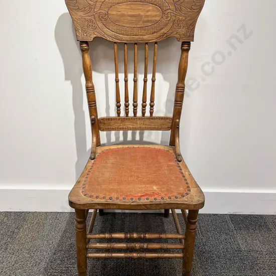 American Oak Single Chair