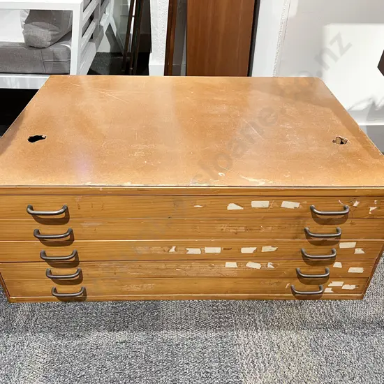 Five Drawer Architectural Plan Drawers