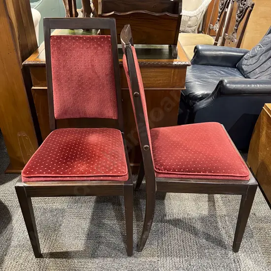Pair of Mahogany Dining Chairs