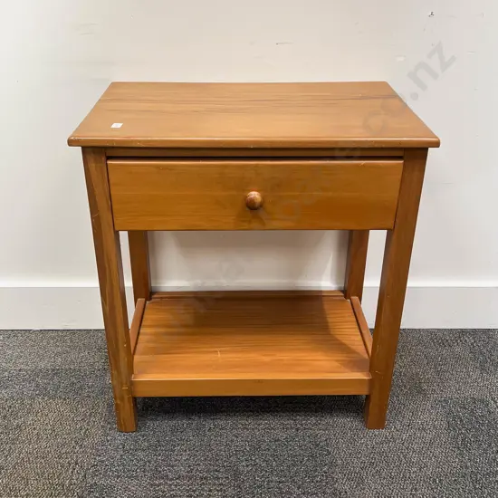 Single Drawer Bedside Table
