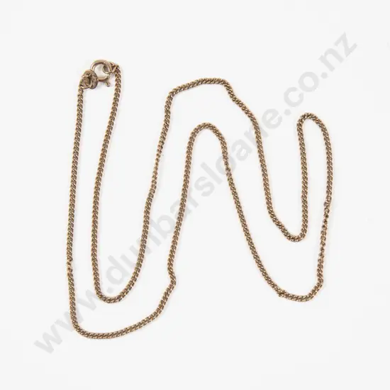 9ct Modern Fancy Link Neck Chain