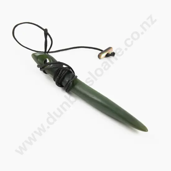 NZ Greenstone Pendant