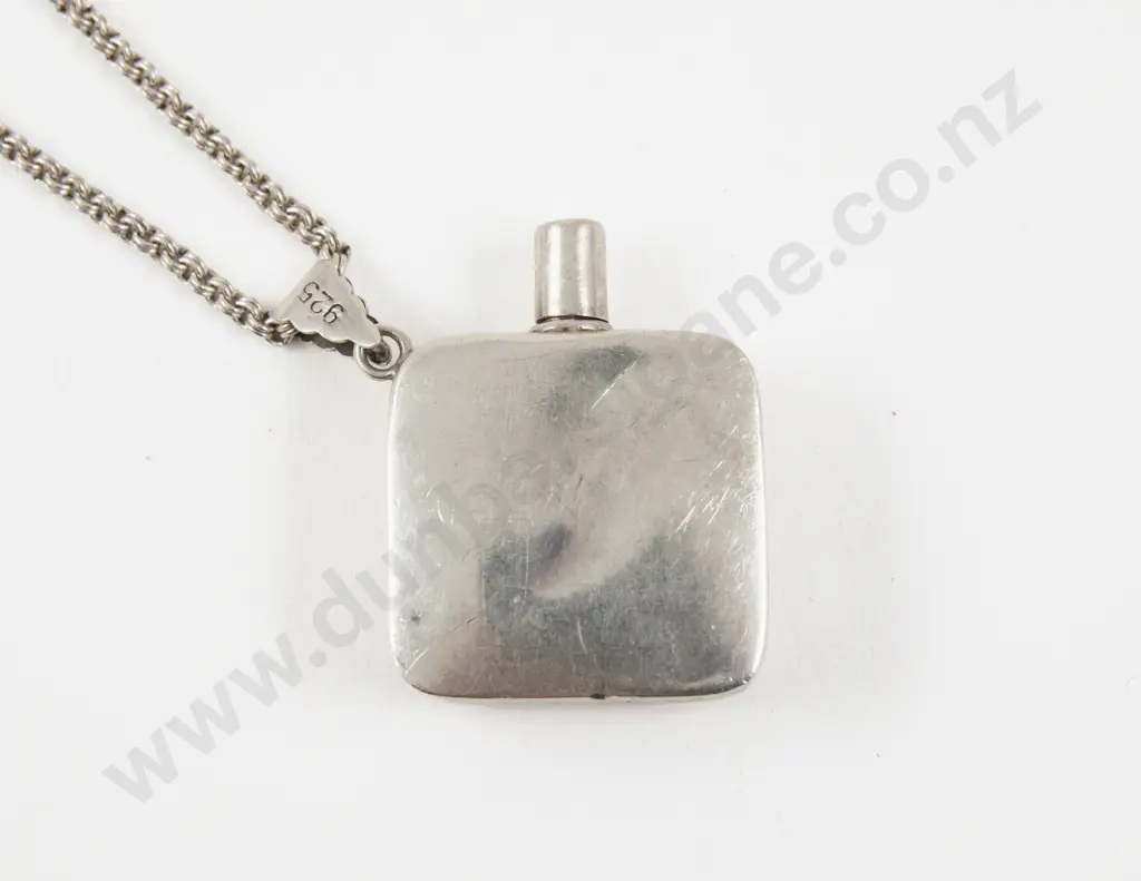 Vintage S/S Perfume Bottle Pendant Image 1++