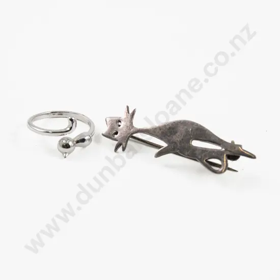 S/S Cat Brooch