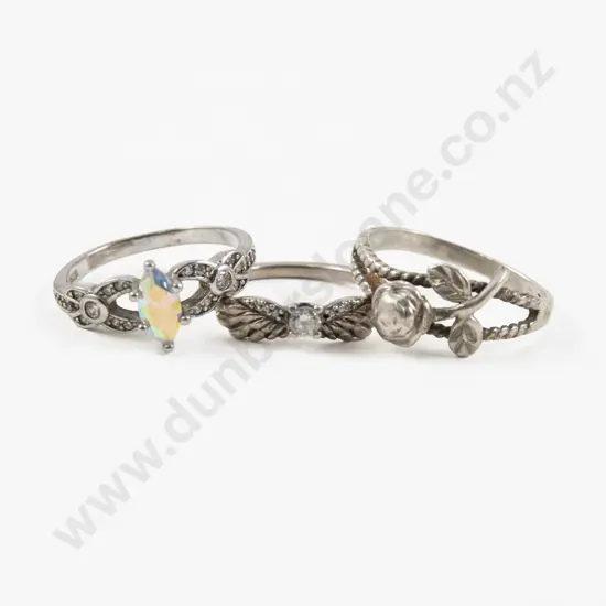 Three S/S Rings
