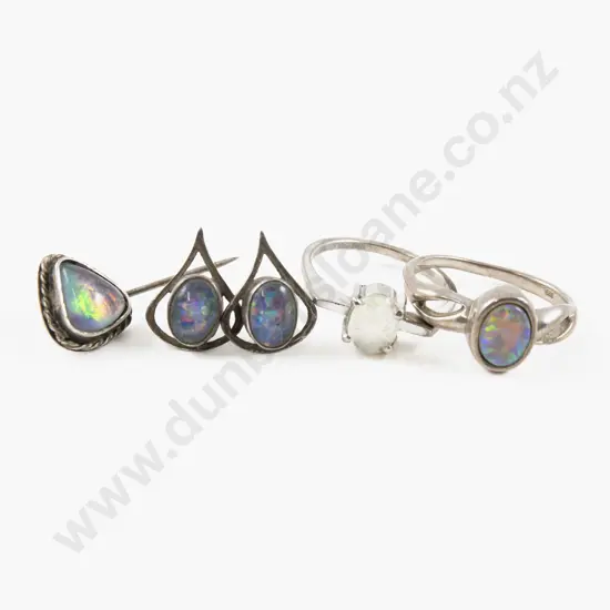 Collection of S/S and Opal Jewellery
