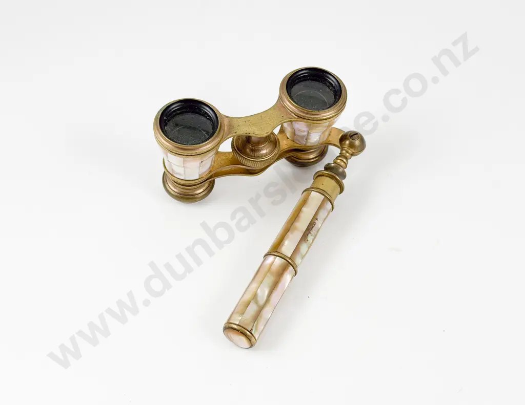 Vintage MOP Handled Opera Glasses Image 1++