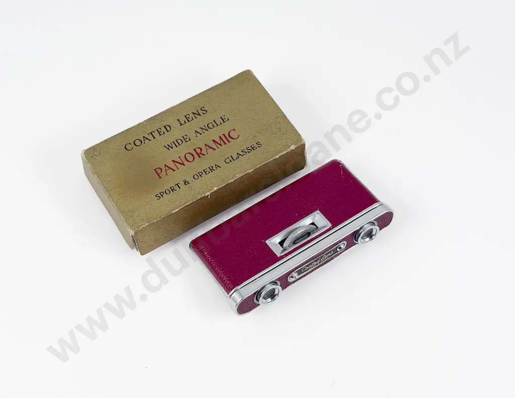 Vintage Folding Pocket Binoculars Image 1++