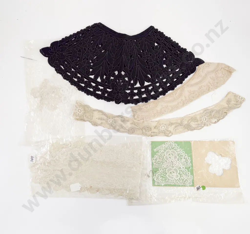 Antique Lace Collars and Inserts with Victorian Two Piece Collar Image 1++