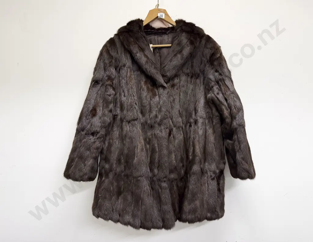 Vintage (Squirrel) Three Quarter Length Fur Coat Image 1++