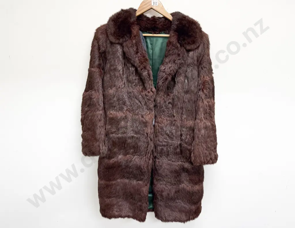 Vintage Full Length Fur Coat Image 1++