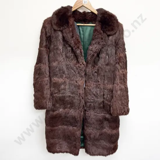 Vintage Full Length Fur Coat