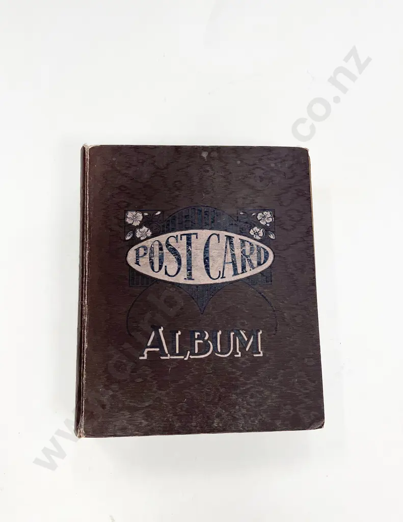 Vintage Postcard Album mainly mid C20th scenic cards Image 1++