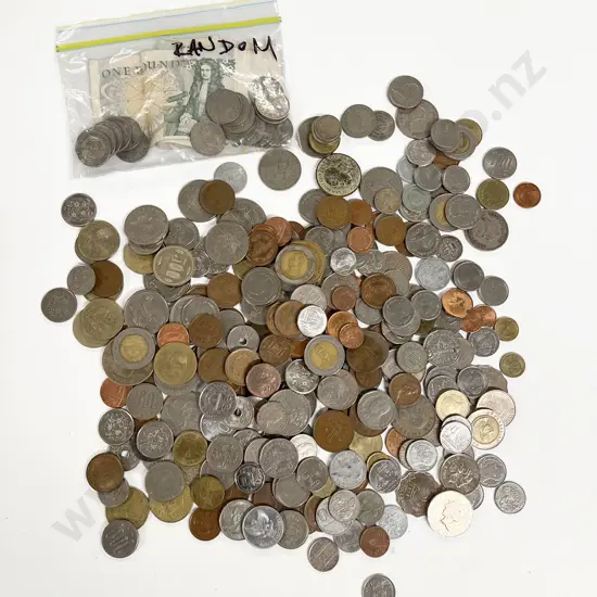 Qty Mainly Modern World Pocket Change Coinage
