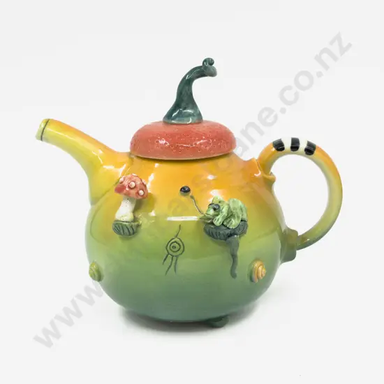 NZ Studio Pottery Novelty Teapot