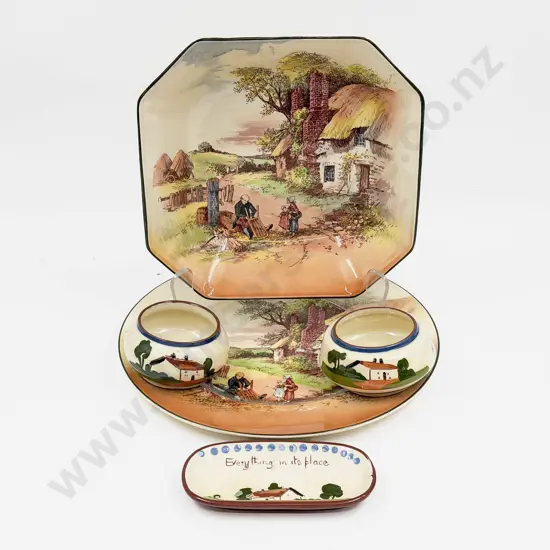 Two Pces of RD and Three Pces of Torquay Ware