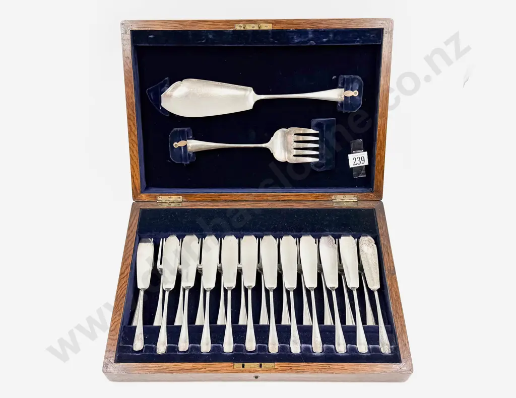Cased S/P Fish Service Image 1++