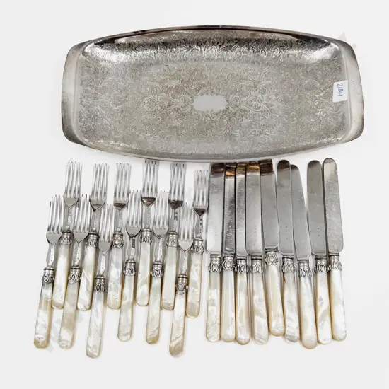Qty of MOP Handled Cutlery