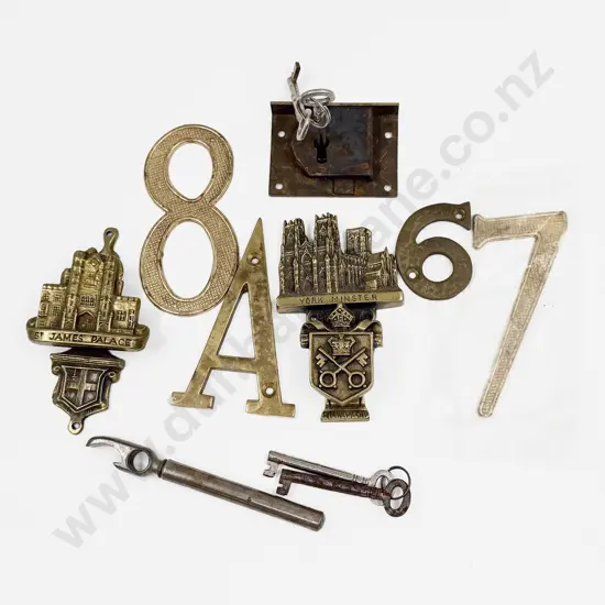 Qty of Assorted Brass Ware incl Door Knockers
