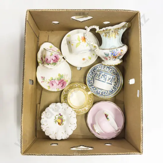 Qty of Assorted Fancy Tea China