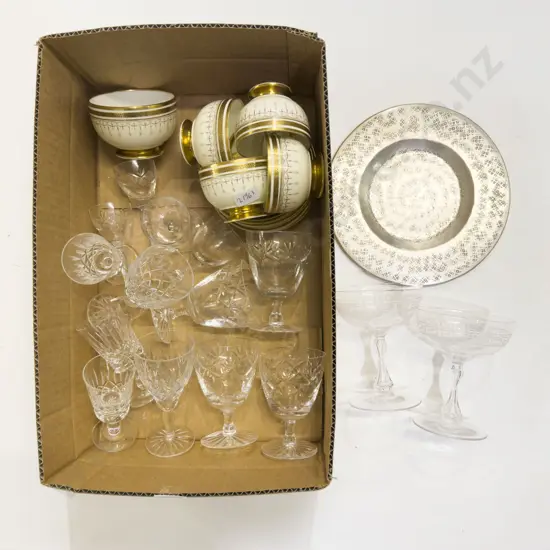 Qty of Assorted Glassware & China