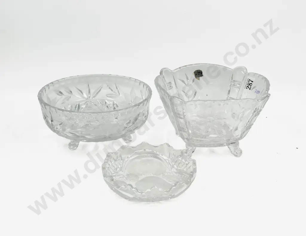 Two Crystal Bowls & Other Image 1++