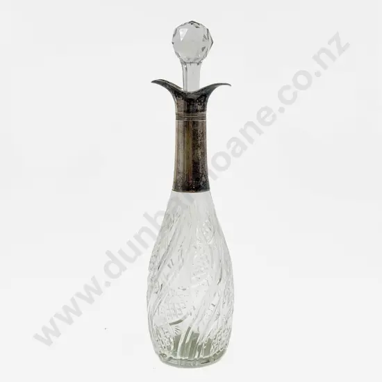 Collared Crystal Decanter