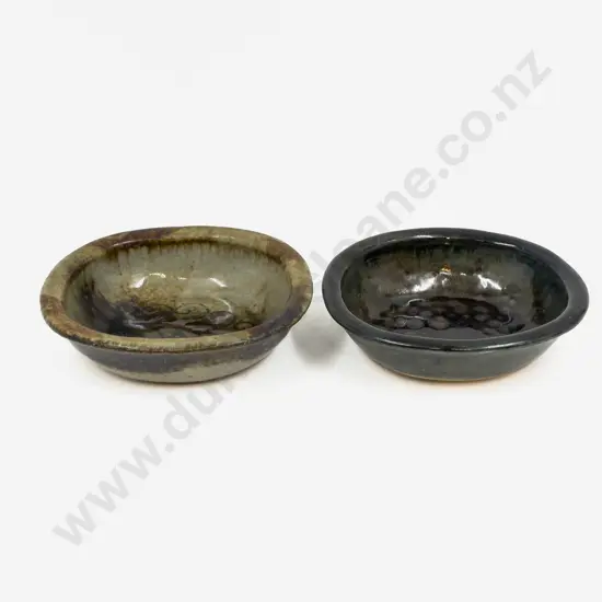 Two Paul Wotherspoon Shallow Pottery Bowls