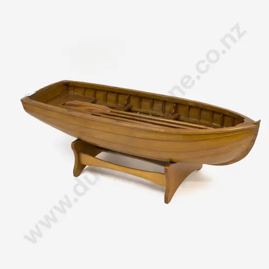 Vintage Wooden Model of Dinghy