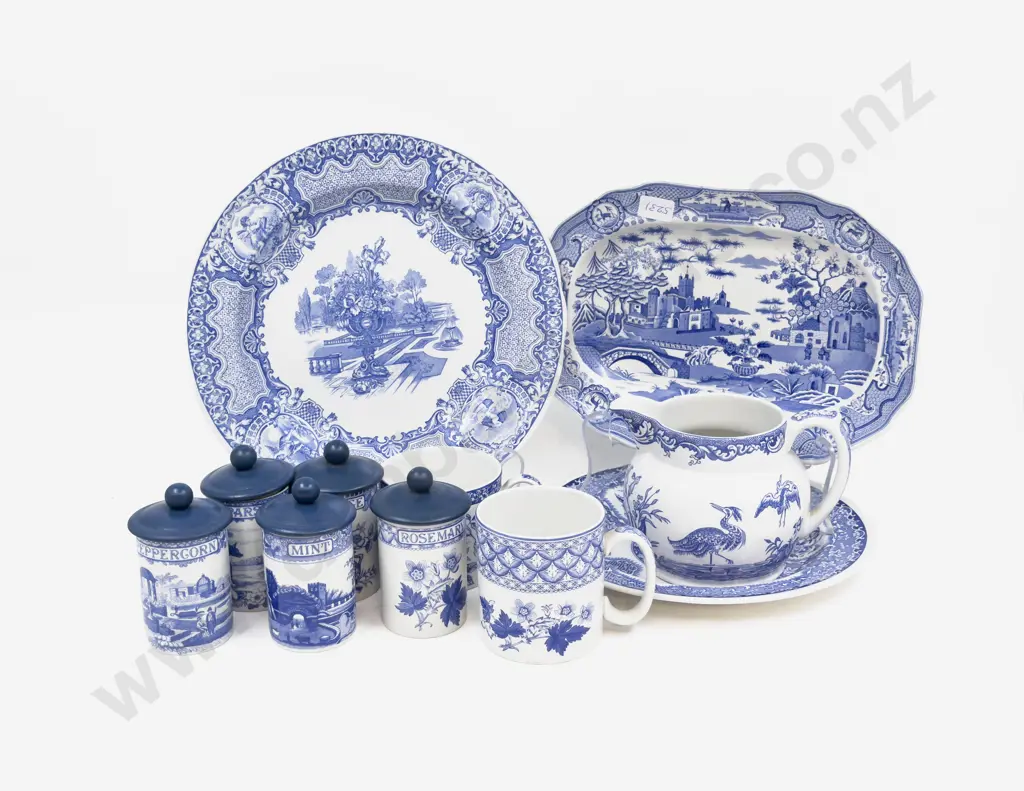 Qty of Spode "Blue Room Collection" China Image 1++