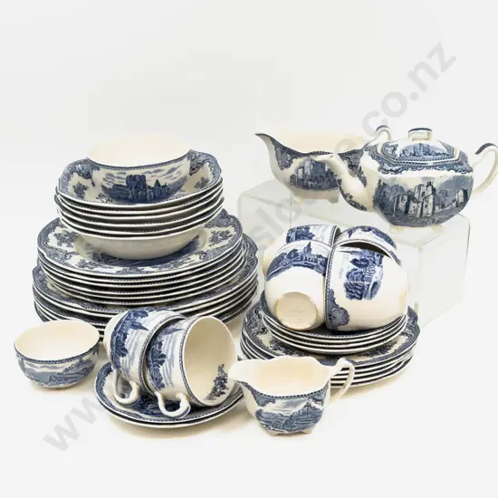 Johnson Bros "Old Britain Castles" Pattern Part Dinnerset