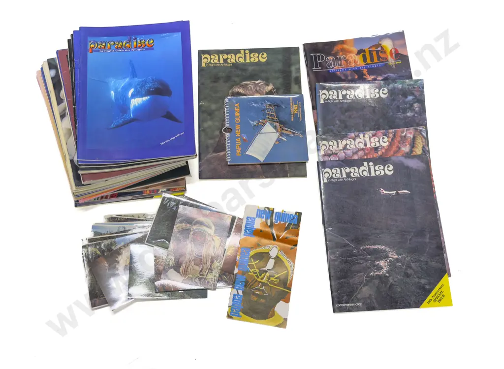 Qty of Assorted Paradise Magazines Image 1++