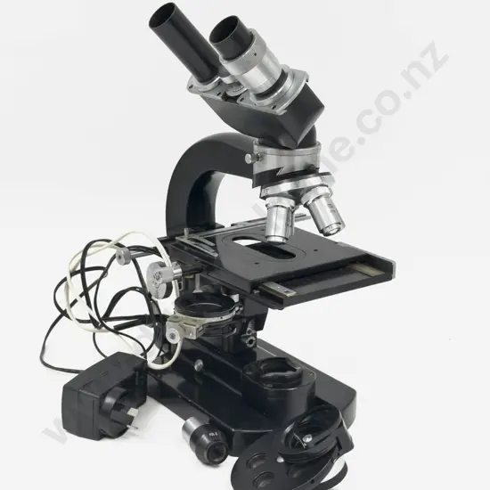 Vintage Microscope in Case