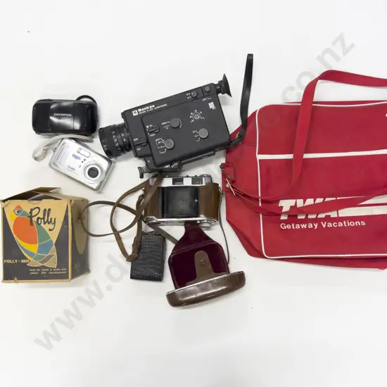 Qty of Assorted Vintage & Other Cameras etc