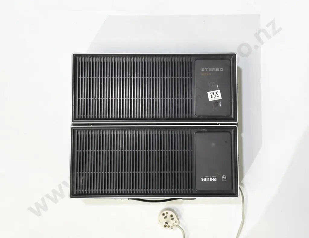 Vintage Philips Stereo 351 Record Player Image 1++