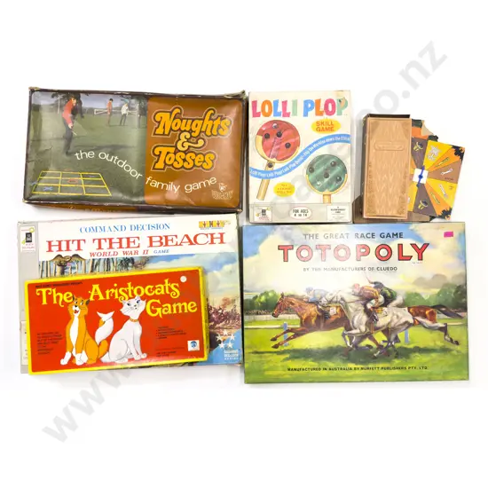 Qty of Assorted Vintage Board Games etc