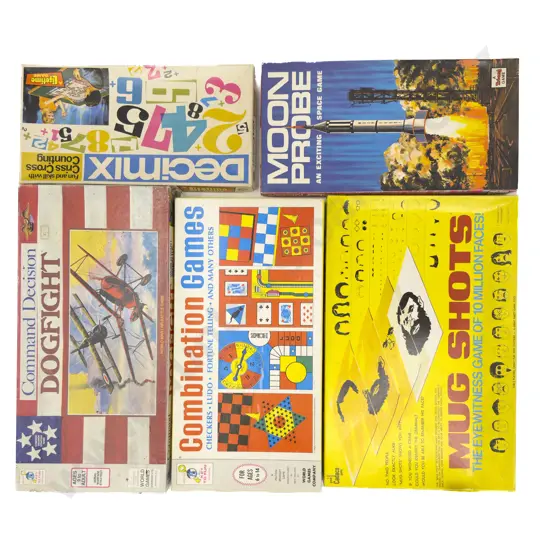 Qty of Assorted Vintage Board Games