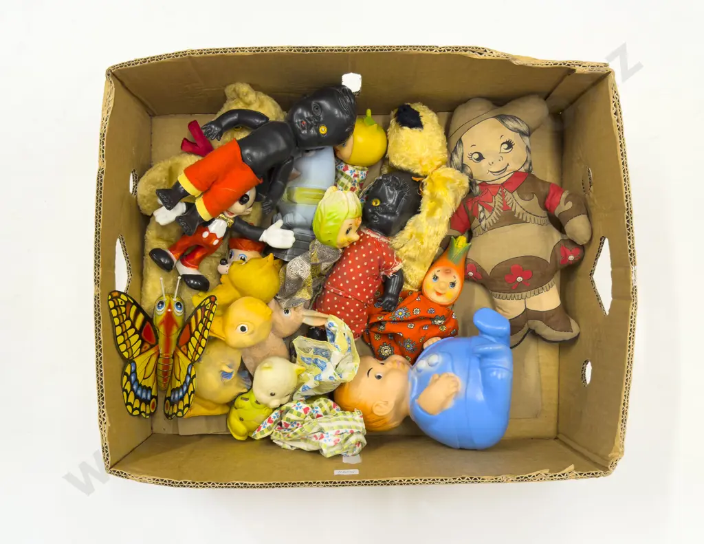 Box Qty of Assorted Vintage Toys Image 1++