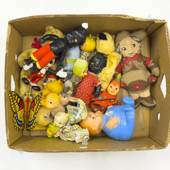 Box Qty of Assorted Vintage Toys