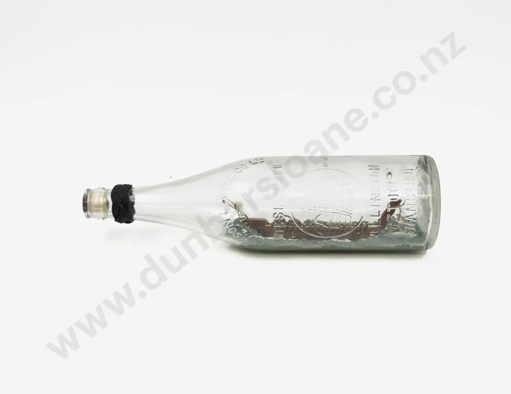 Vintage Waka in Vintage NZ Glass Bottle Image 1++