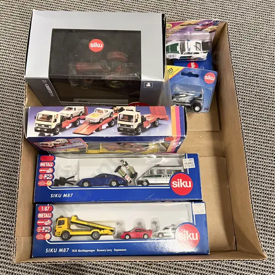Various Siku Boxed Diecast Models