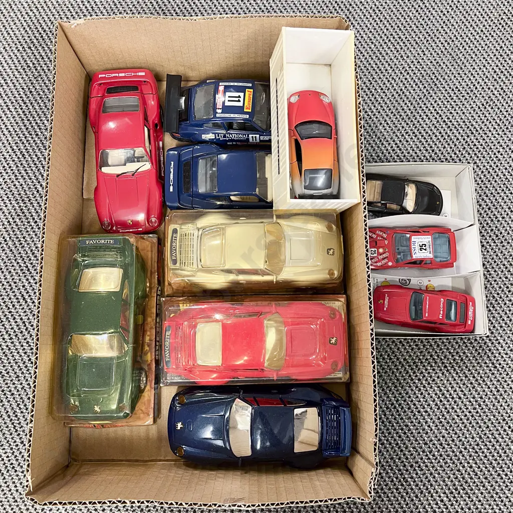 Assorted Unboxed Diecast Porsche Models Image 1++
