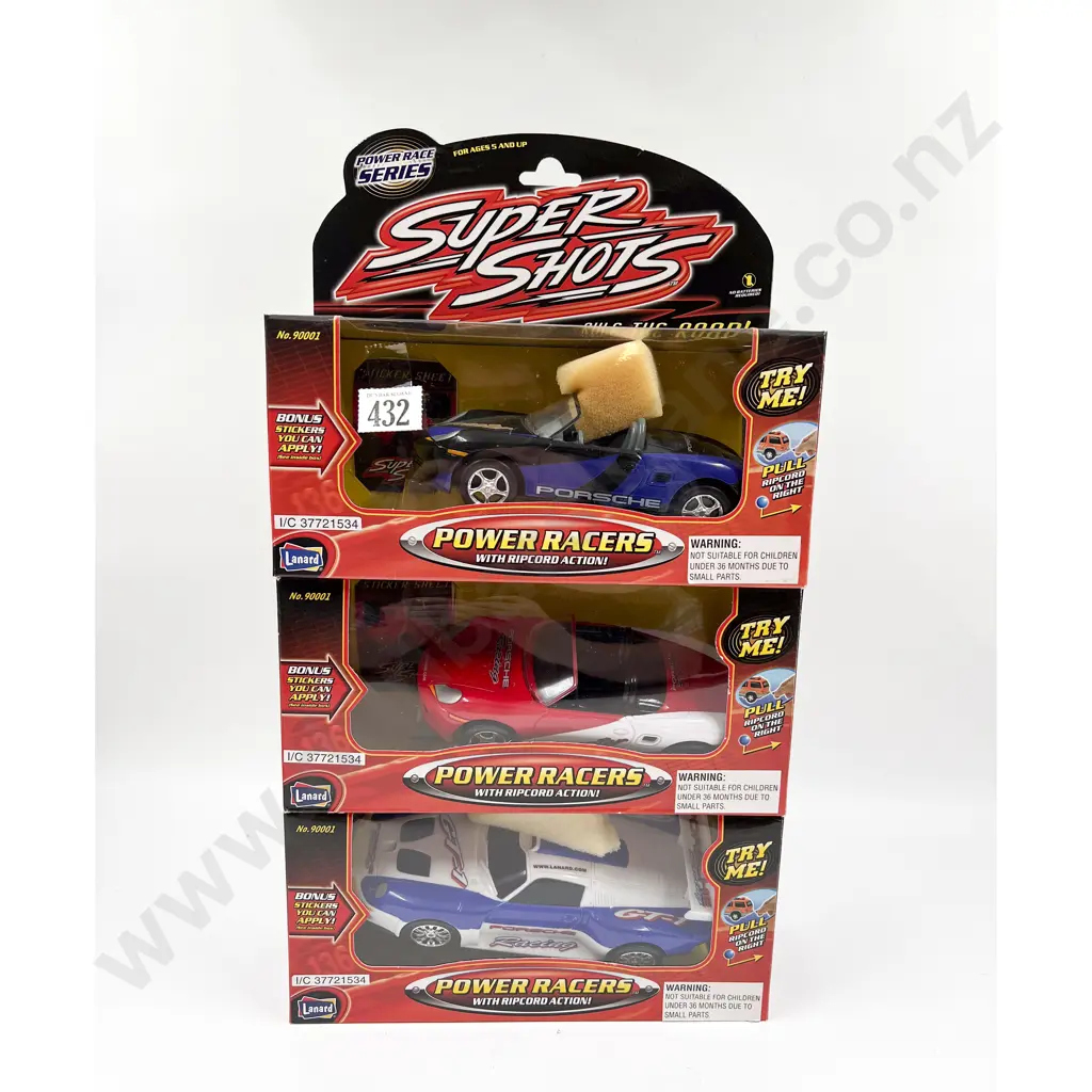 Three Boxed Lanard Super Shots Porsche Models Image 1++