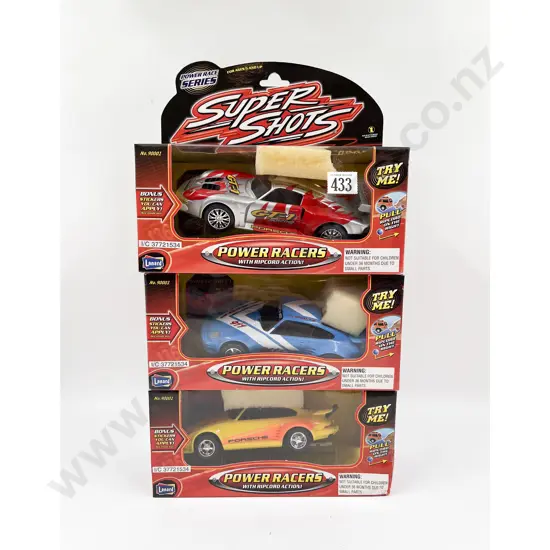 Three Boxed Lanard Super Shots Porsche Models