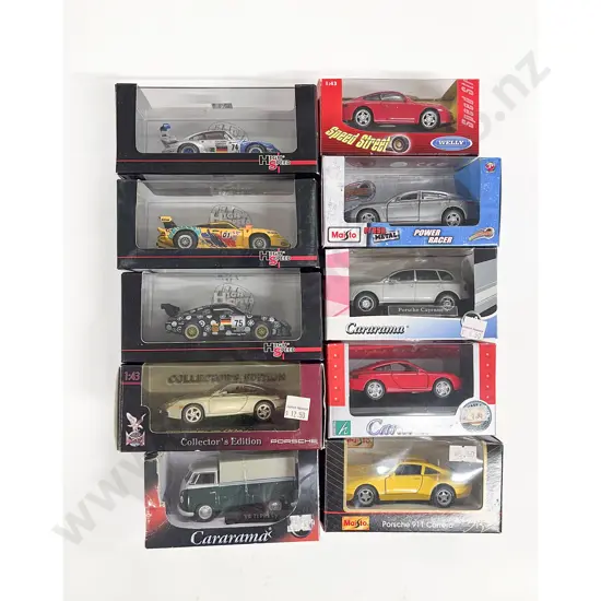 Boxed Assorted Diecast Models